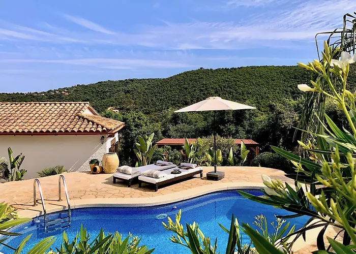 Villa Marlena, Calonge, Costa Brava, 1 Luxe Private Studio-Appartement With Private Pool In Quiet Area, Adults Only, Catalonia, Spain