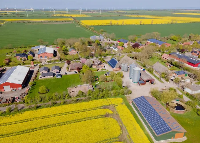 Haustierfreundliches Hotel: Ferienhaus Dorfkiek - Bauernhof Hopp Vadersdorf