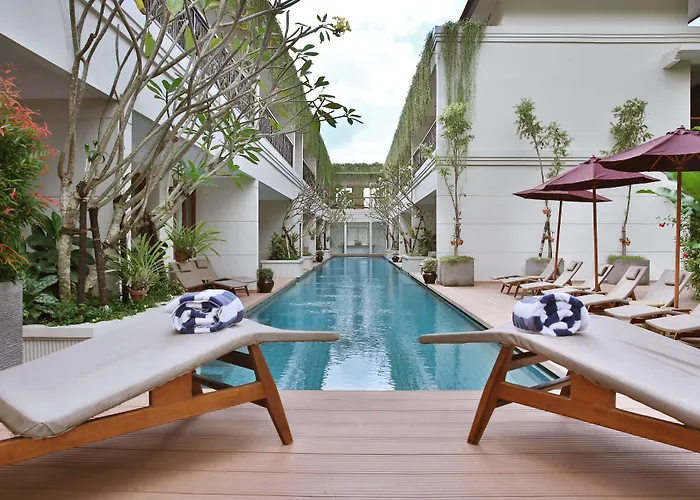 Hotel met uitzicht: Seminyak Lagoon All Suites Hotel